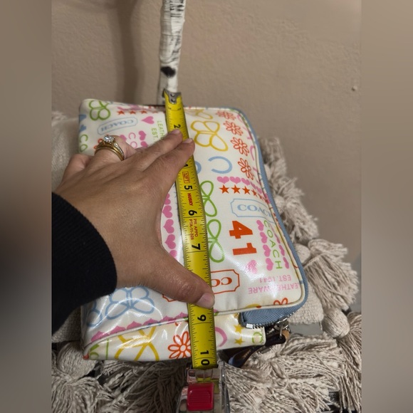 Coach Multicolor Patterned Pouch - Picture 5 of 11